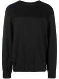 ribbed detailing sweatshirt