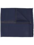logo print scarf