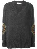 V-neck sweater