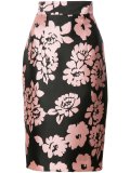 floral print skirt