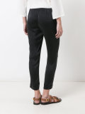 drawstring cropped pants 