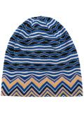 zig-zag pattern beanie