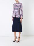 boucle stitching jacket