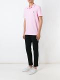 embroidered logo polo shirt