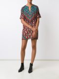 printed short dress