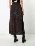 floral print skirt 