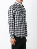 button-down plaid shirt