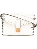 studded scallop edge bag