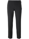 cropped tapered trousers