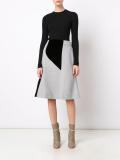 ribbed fine knit jumper