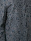 embroidered zipped jacket