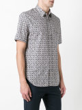 pattern short sleeve shirt