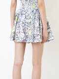 printed full skirt