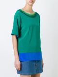 ribbed collar top