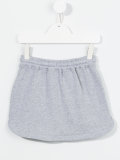 logo appliqué skirt