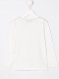 circus print long sleeved T-shirt