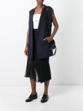 sleeveless coat