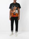 target print T-shirt