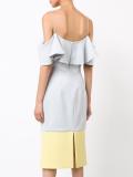 ruffled dress