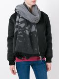 swallow print scarf