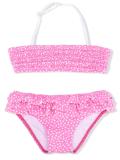 heart print bikini