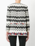 zigzag tweed jacket 