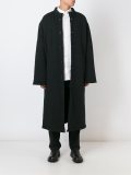超大款排扣外套