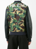 camouflage bomber jacket