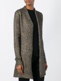 metallic cardigan