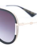 aviator metal temple sunglasses