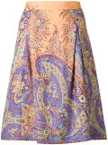 floral print skirt 