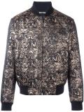 'Eye' baroque bomber jacket