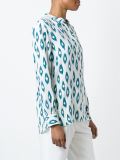 ikat print shirt