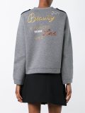 embroidered sweatshirt