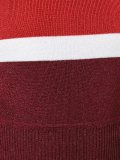 high neck cropped pullover