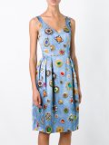 jewel print dress