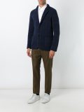 checked blazer