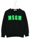 logo front sweatshirt