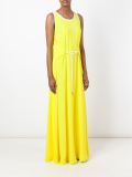 contrast trim dress