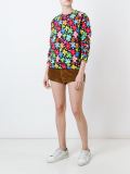 floral print sweatshirt