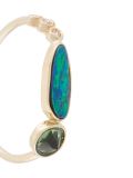 '3 Diamond, Opal and Tourmaline'戒指