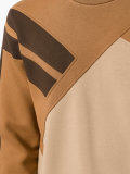 pannelled sweatshirt