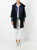 padded shearling coat 