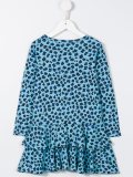 'Leopard Frill' dress