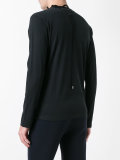 laced detail sweatshirt