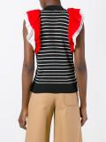 striped knitted top 