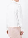 ruffled front shirt 