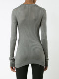 ribbed jumper