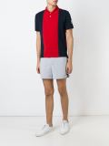拼色polo衫