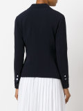 buttoned fitted jacket